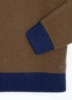 Fairisle Yoke Crew Neck Jumper With Wool 9 Fairisle Yoke Crew Neck Jumper With Wool -EWM Store 65192pvl 405287ff88c23fb