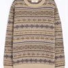 Fairisle Crew Neck Jumper With Wool 2 Fairisle Crew Neck Jumper With Wool -EWM Store 65202pvl b4521fb5a2d758a