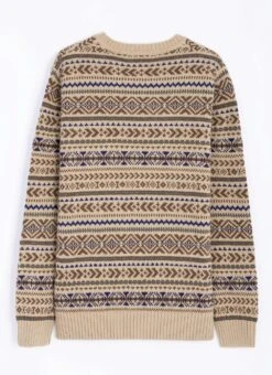 Fairisle Crew Neck Jumper With Wool 9 Fairisle Crew Neck Jumper With Wool -EWM Store 65265pvl 067c3cc535c5cd8