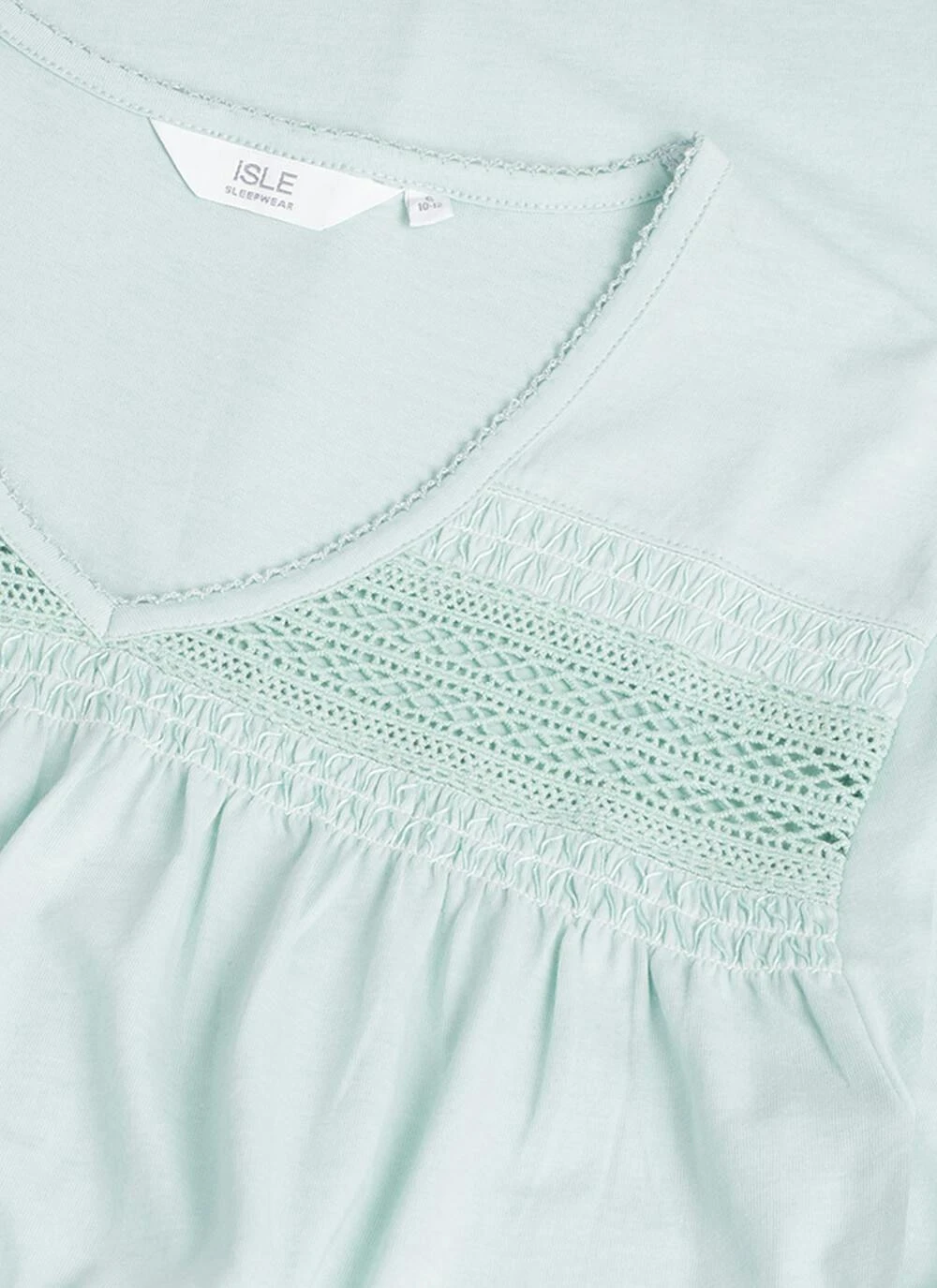 Cotton Rich Lace Trim Nightdress 6 Cotton Rich Lace Trim Nightdress - Image 4