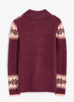 Fairisle Funnel Neck Cardigan 13 Fairisle Funnel Neck Cardigan -EWM Store 65637pvl 8ffabad5439a921