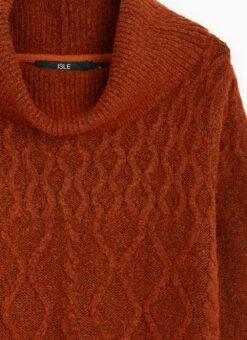 Cable Knit Cowl Neck Jumper 13 Cable Knit Cowl Neck Jumper -EWM Store 65668pvl d3756df9a94d581
