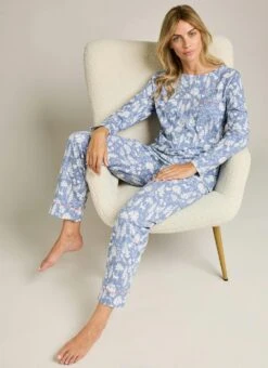 Pure Cotton Printed Pyjama Set