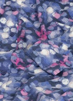 Soft Touch Print Blouse -EWM Store 65776pvl 2aa0b3b4d8eb92d