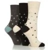 3pk Cotton Rich Pattern Socks -EWM Store 65903pvl 0f40f01ca124973