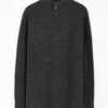 Supersoft With Wool Zip Neck Jumper 2 Supersoft With Wool Zip Neck Jumper -EWM Store 65960pvl 341e851fad0f056