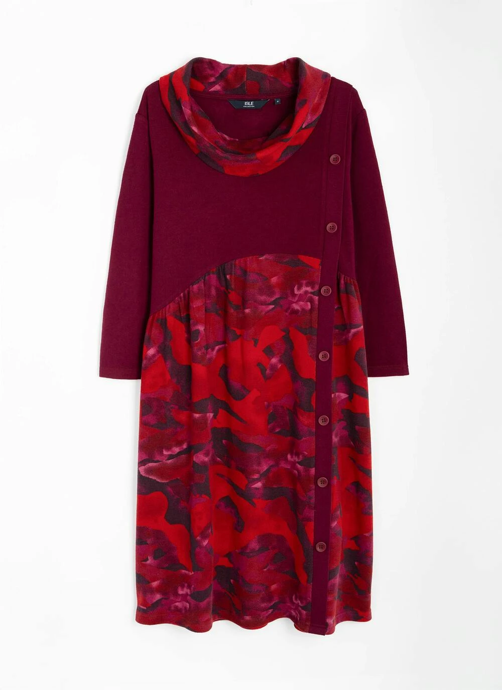 Warm Handle Cowl Neck Midi Dress 3 Warm Handle Cowl Neck Midi Dress