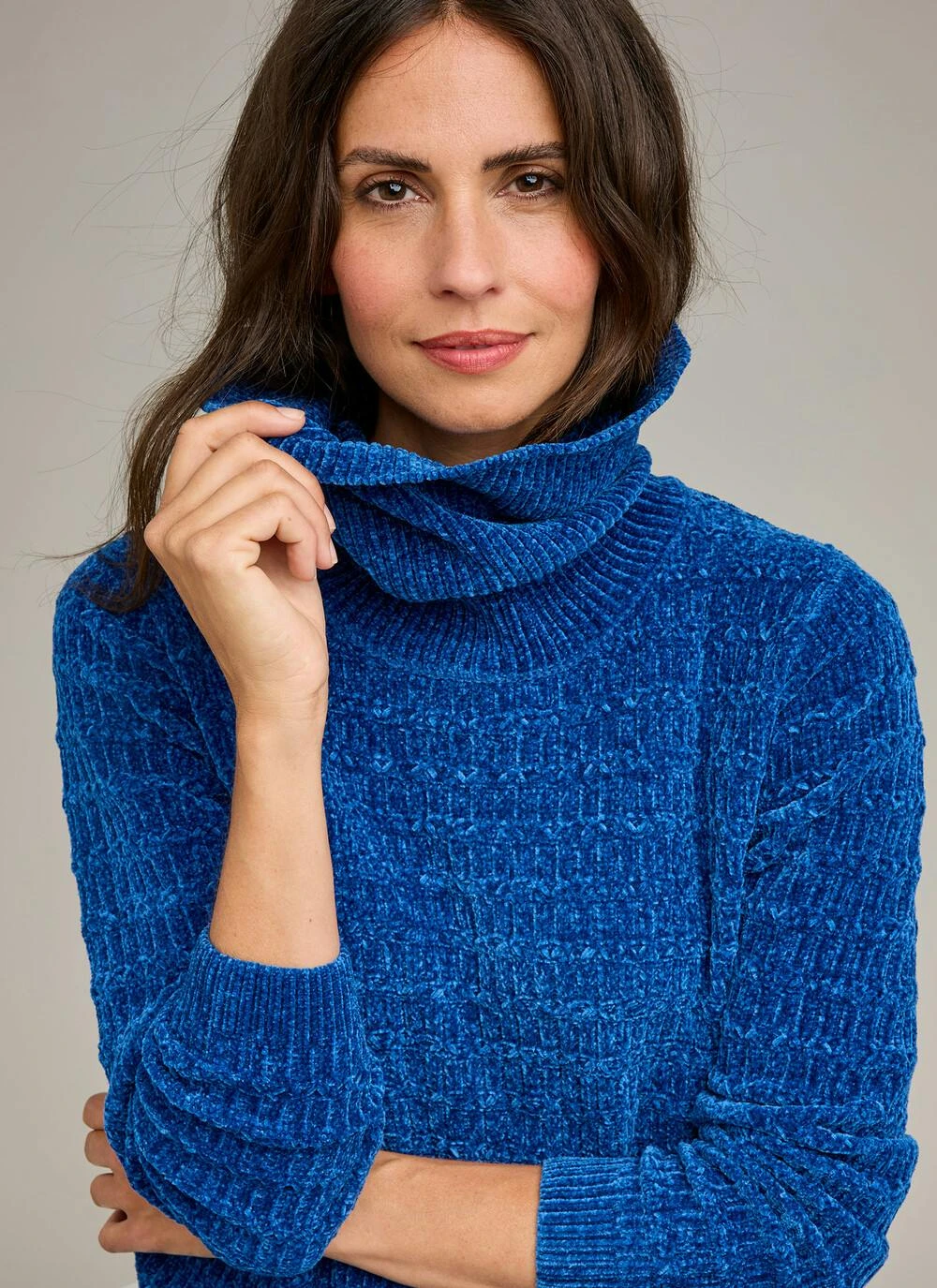 Chenille Cowl Neck Jumper 4 Chenille Cowl Neck Jumper - Image 2