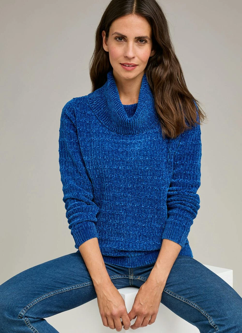 Chenille Cowl Neck Jumper 3 Chenille Cowl Neck Jumper