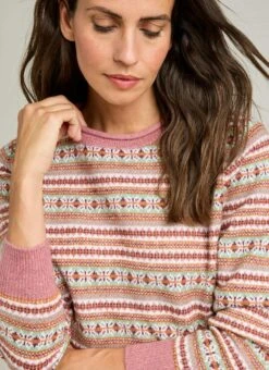 Fairisle Crew Neck Jumper 11 Fairisle Crew Neck Jumper -EWM Store 66358pvl a5a3016f66a10f6