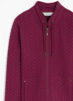 Quilted Funnel Neck Jacket -EWM Store 66551pvl 2248cc73405df30