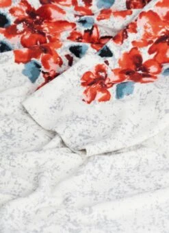 Warm Touch Jersey Border Print Top -EWM Store 66647pvl 99a03c5c4ae992b