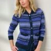 Fairisle Knit Collared Cardigan -EWM Store 66759pvl 8c2f15e7b373f8e
