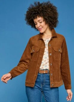 Pure Cotton Cord Relaxed Jacket