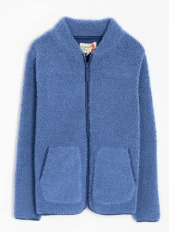 Borg Relaxed Bomber Jacket -EWM Store 66899pvl ff28ac6f96fbb86