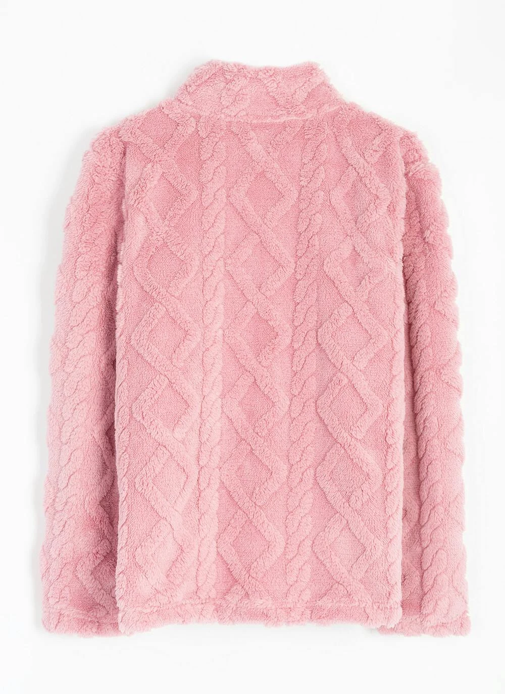 Cosy Fleece Cable Jacket 5 Cosy Fleece Cable Jacket - Image 3