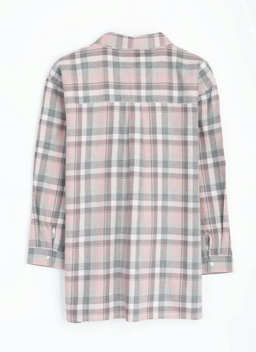 Pure Cutton Brushed Check Shirt 8 Pure Cutton Brushed Check Shirt - Image 6