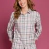 Pure Cutton Brushed Check Shirt -EWM Store 67871pvl e21c6d758b59a1d