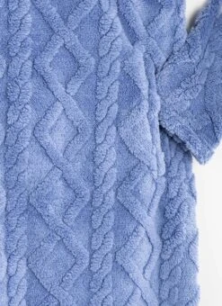 Cosy Fleece Cable Lounge Hoodie -EWM Store 68122pvl 238db0b1b10dfe0